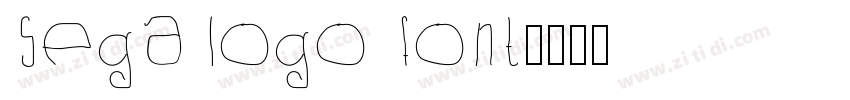 SEGA LOGO FONT字体转换